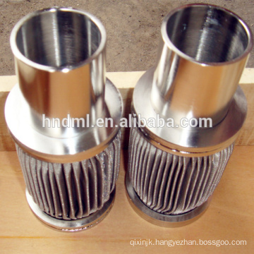 DEMALONG Customized SS Material Threaded Connector Melt Filter Element